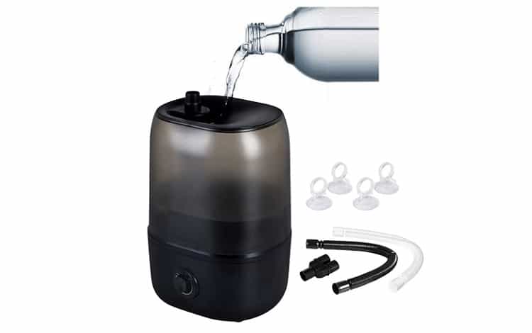 WACOOL Adjustable Terrarium Fogger Humidifier Review