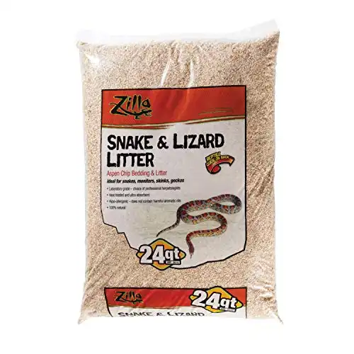 Zilla Snake & Lizard Litter (24 Quarts)